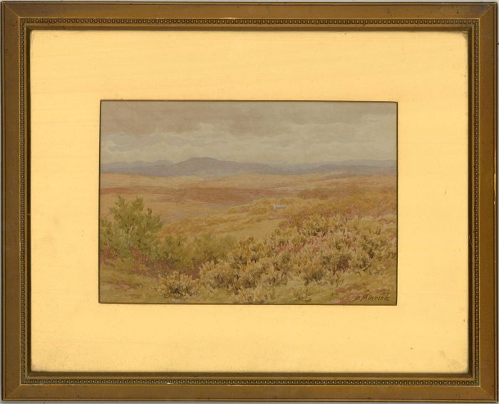 Bertram Morrish - Early 20th Century Watercolour, Vast Landscape