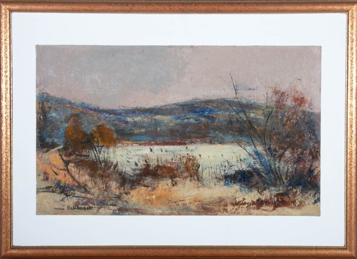 Rene Charles Bellanger (1895-1964) - Mid 20th Century Oil, Rural Landscape
