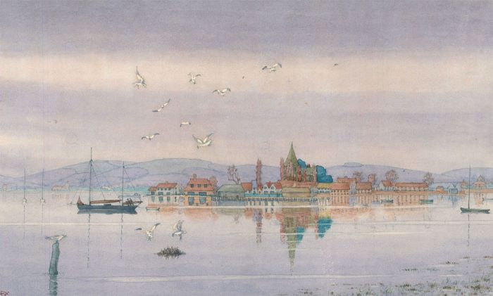 Early 20th Century Watercolour - Bosham, West Sussex