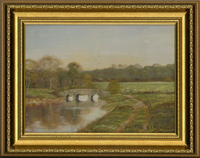 Charles Williams - 20th Century Oil, Sheep In The Meadow