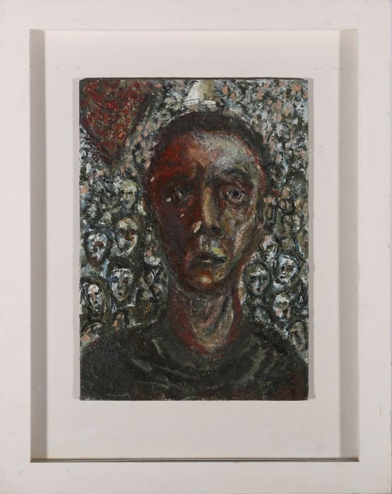 Ivan Bray (b.1967) - 20th Century Oil, Alone In The Crowd