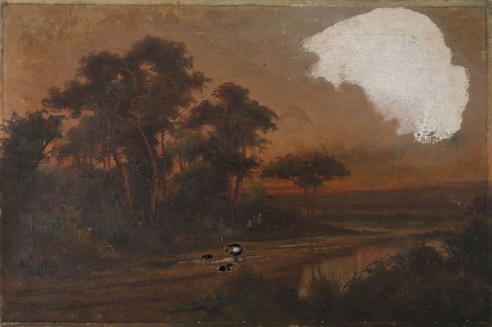 For Restoration - Jack M. Ducker (fl.1910-1930), Oil, Worcester Park, Surrey
