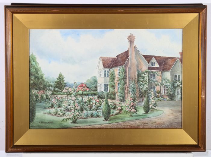 K. Robinson ABWS - Mid 20th Century Watercolour, Aston Rise, Henley-on-Thames