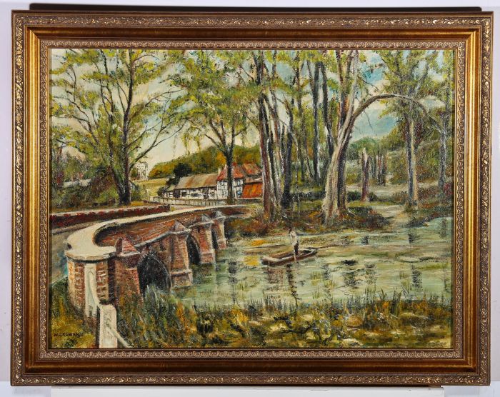 W. Graham - 20th Century Oil, Water-End, Hertfordshire