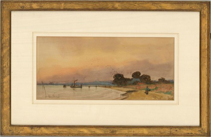 Montague Smyth (1863–1965) - Early 20th Century Watercolour, Near Southend