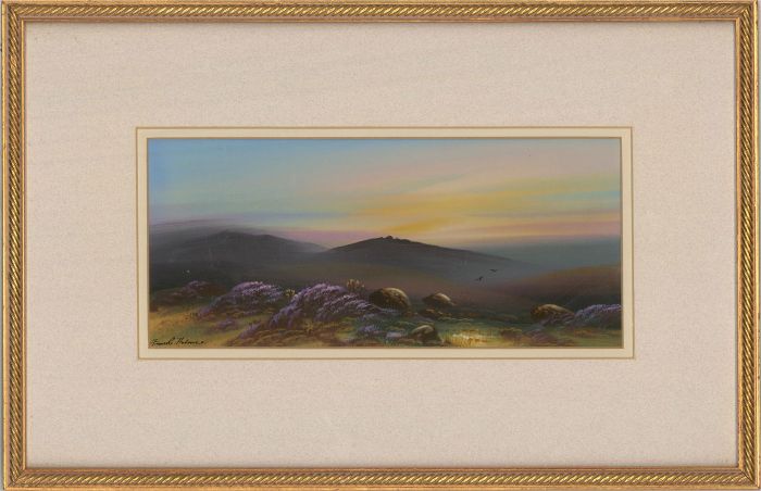Frank Holmes (b.1935) - Mid 20th Century Oil, Highland Sunset