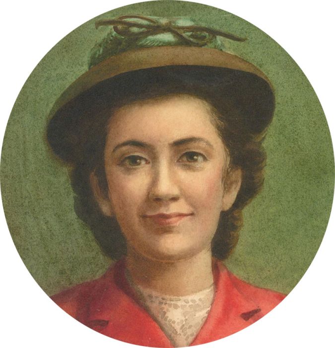 Jan Stanley Hiller (b.1918) - Signed 1948 Watercolour, The Fashionable Lady
