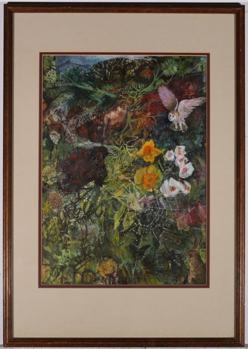 Leo Gibbons Smith (1919-2014) - Acrylic, March Winds and April Showers