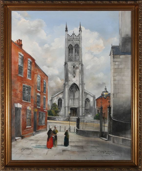 P. Garner  - 20th Century Oil, St Mary's Church, Bridgegate