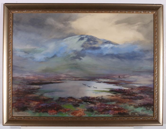 John Baragwanath King (1864-1939) - 20th Century Watercolour, Home Of Wild Ducks