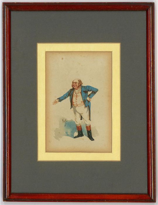 Joseph Clayton Clark (1856-1937) - Early 20th Century Watercolour, Mr Wardle