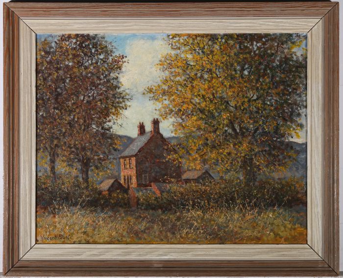 Vincent Plant (b.1900) - Signed Mid 20th Century Oil, The Red Brick Cottage
