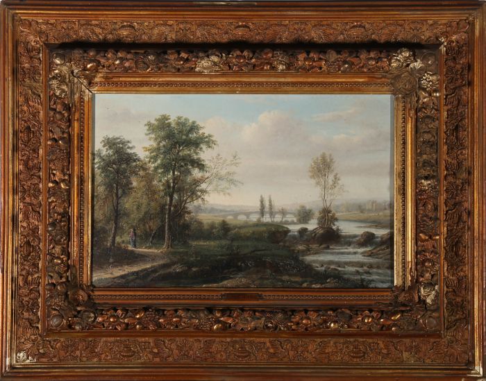 J. Dalmont - Late 19th Century Oil, English Landscape