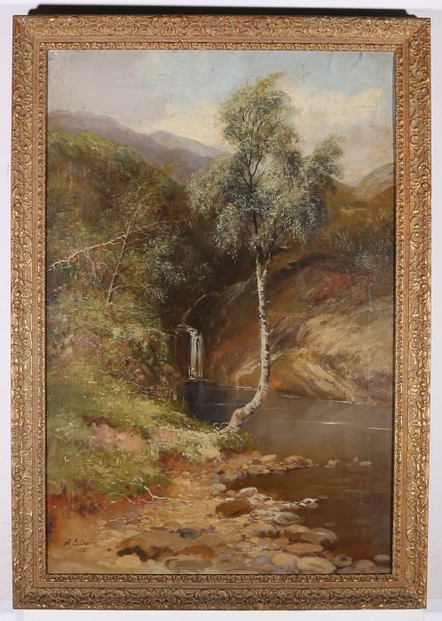 A. S. Scott - 1920 Oil, The Source Of The Spring