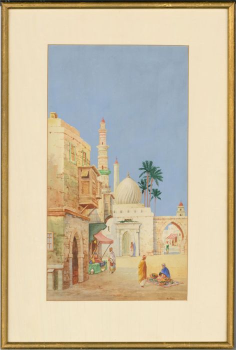Jas Greis - 20th Century Watercolour, Eastern Market