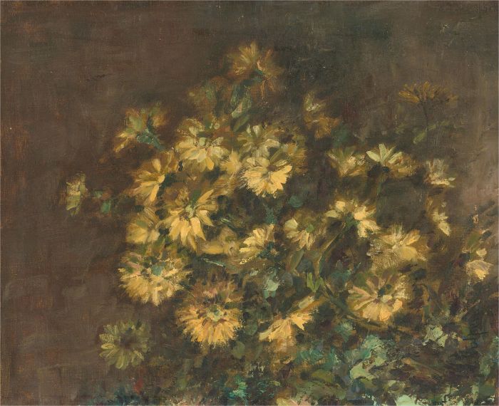 V. Vulpen - 20th Century Oil, Chrysanthemums