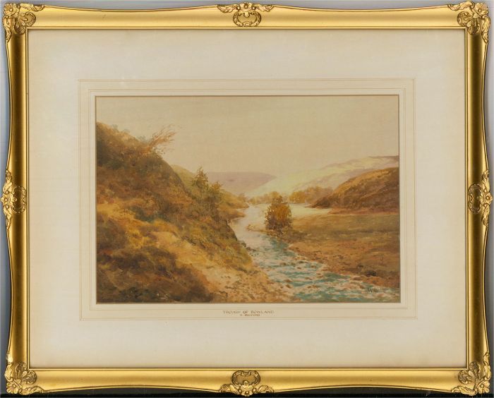 H. Bedford - Late 19th Century Watercolour, Trough of Bowland