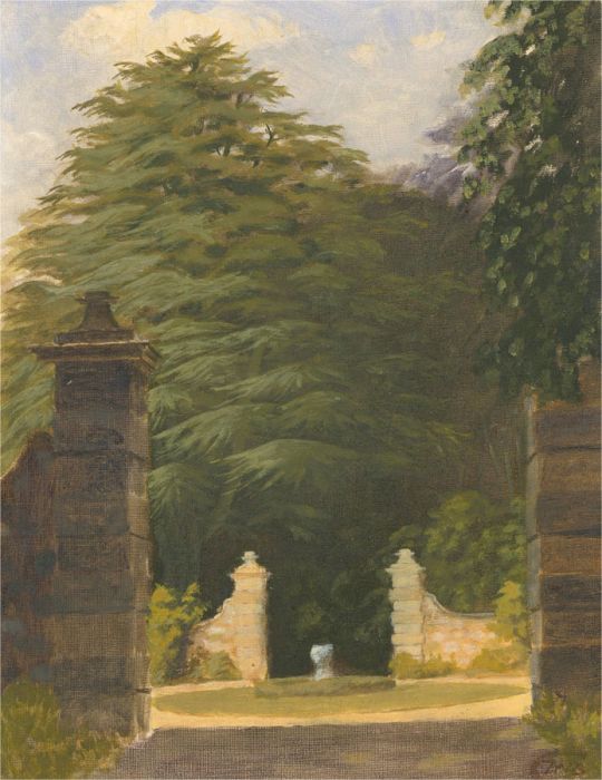 Contemporary Oil - The Estate Gardens