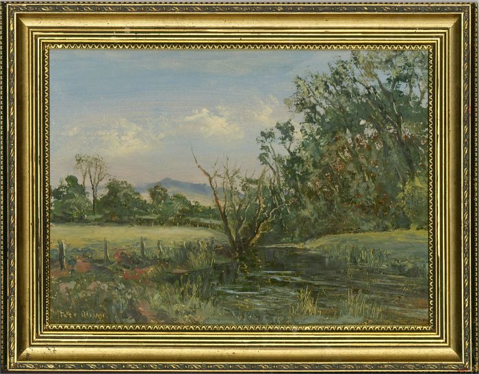 Peter Oliver - 20th Century Oil, Yarty River Near Stockland