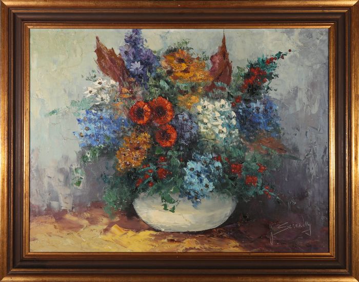 F. Szekelly  - 20th Century Oil, Summer Perennials