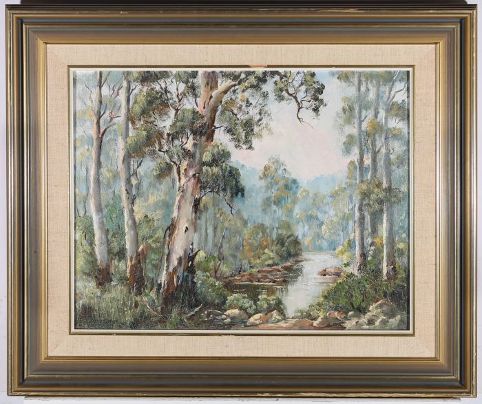 Lorraine Davies - 20th Century Oil, McKenzie River