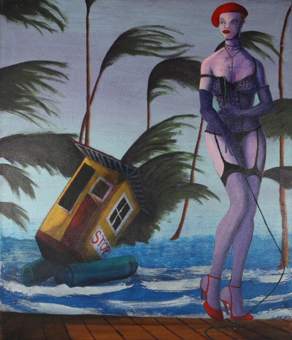 Wolfram - 1996 Oil, Hurricane Madonna