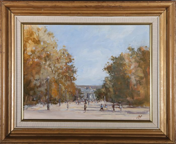 20th Century Oil - Jardin des Tuileries
