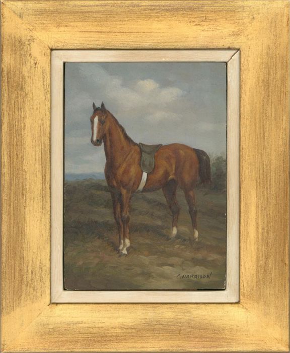 C. Harrison  - 20th Century Oil, Alert Chestnut Bay