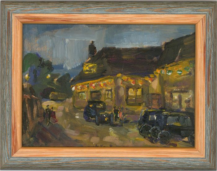 Henry George Cogle (1875-1957) - Mid 20th Century Oil, The Guests Arrive