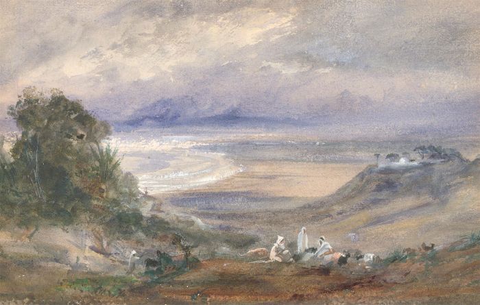 Attrib. to Elijah Walton (1833-1880) - Early 20th Century Watercolour, Figures