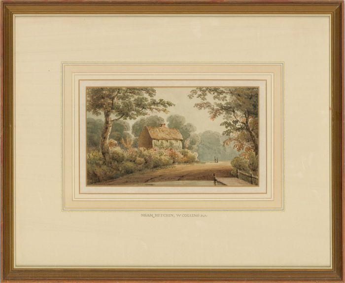 Attrib. William Collins RA (1788-1947) - Watercolour, Near Hitchin