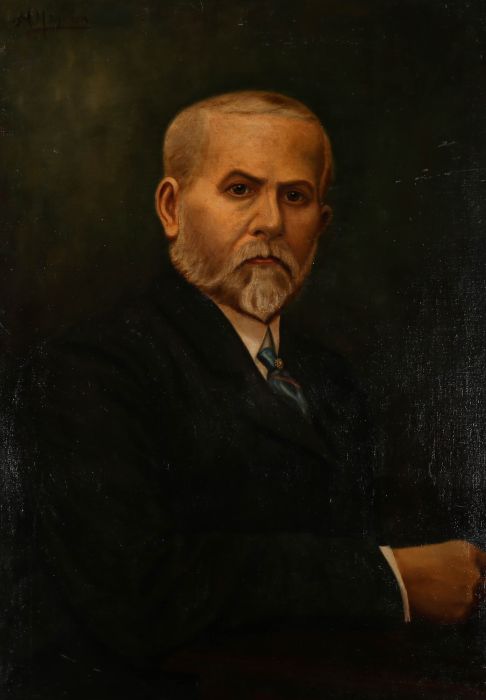 H. Mayrick - Early 20th Century Oil, The Diplomat