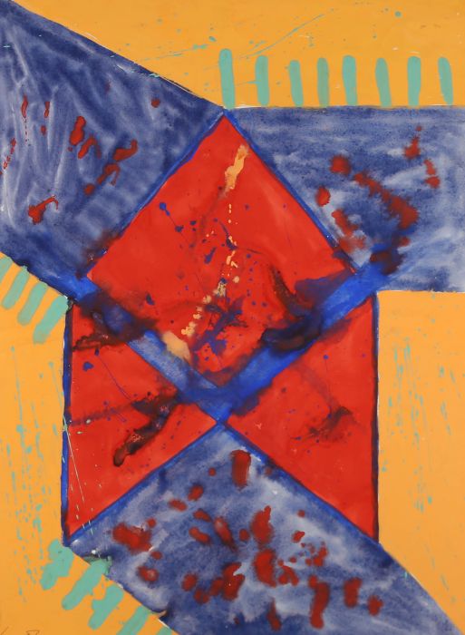 Kip Gresham (b.1951) - Contemporary Acrylic, Abstract in Colour