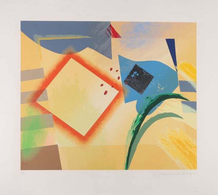 Stephen Bartlett (b.1924) - 20th Century Silkscreen, Geometric Abstract