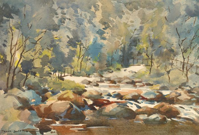 Frank Duffield (1901-1982) - Signed and dated 1962 Watercolour, The Woodlands