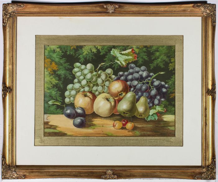 W. Hartshorne - 1904 Watercolour, Fruitful Abundance