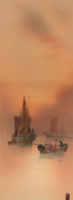 Garman Morris (act.1900-1930) - Early 20th Century Watercolour, Morning Mist