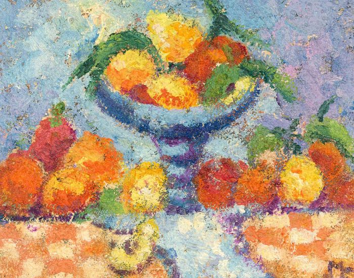 Maggy Clarysse (1931-2011) - 20th Century Oil, Bountiful Fruit