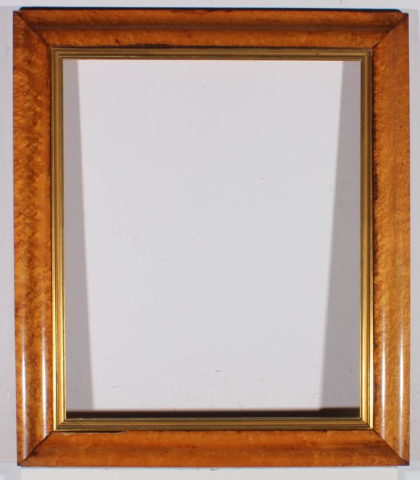 Late 19th Century Bird's Eye Maple Frame