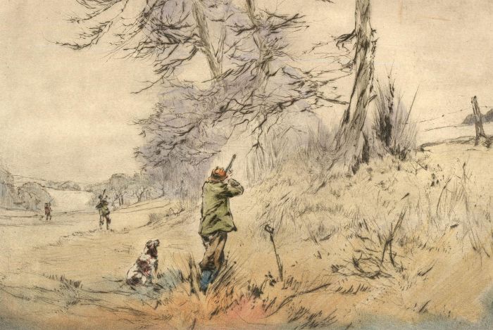 Henry Wilkinson RE (1921-2011) - 20th Century Etching, High Pheasant