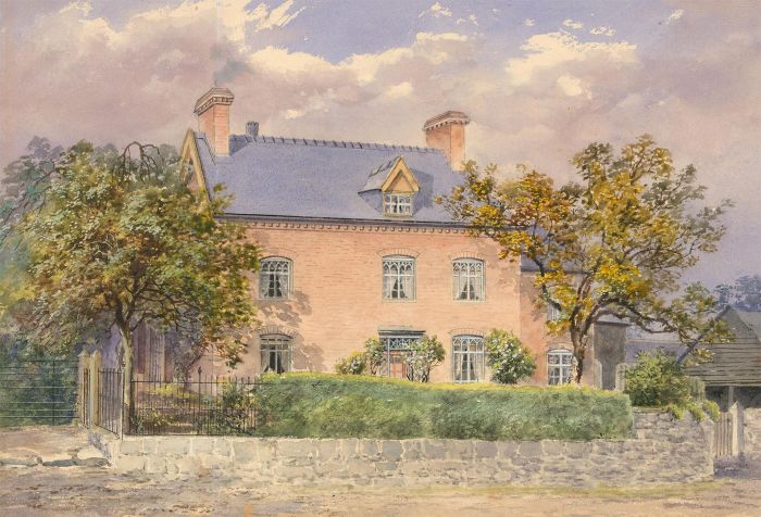 Late 19th Century Watercolour - An English Country Cottage