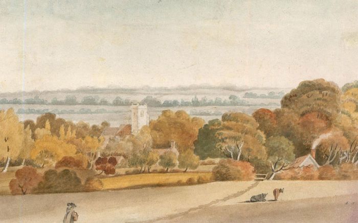 Late 19th Century Watercolour - Heading To Town