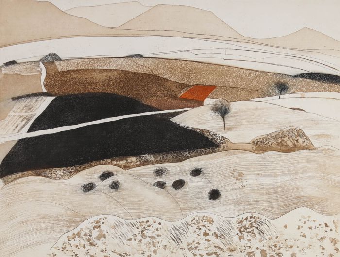 Joan Williams (1922–2002)  - 1975 Etching, Lanzarote