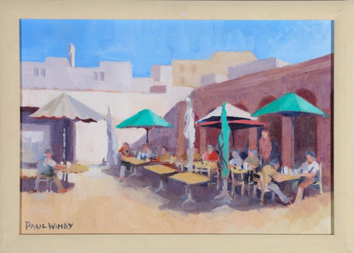 Paul Winby - 20th Century Oil, Cornmarket Cafe, Essaouira