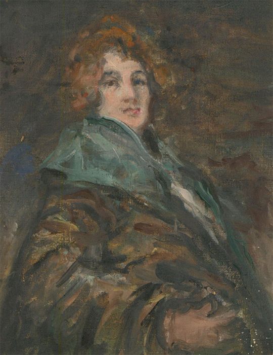 Frederick Charles Winby (1875-1959) - Early 20th Century Oil, A Defiant Stare