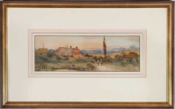 Will Anderson  - 19th Century Watercolour, Return to the Farm