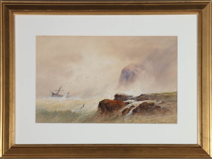 Seymore Wilson - Framed Late 19th Century Watercolour, Lost to the Sea