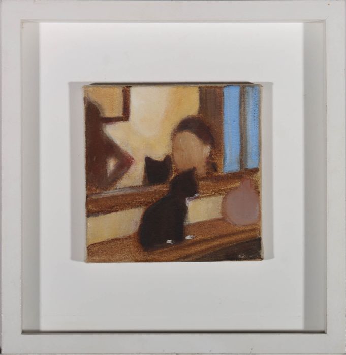 C. Knight - Framed 2005 Oil, Princess Houdini