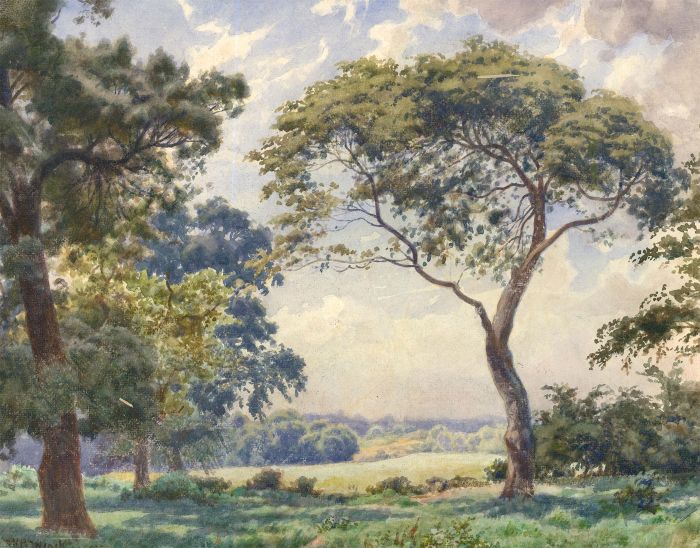 Sarah H. Hancock - Early 20th Century Watercolour, A Sunny Morning, Ilford