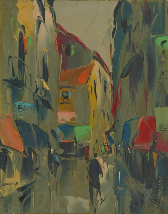 George Richard Deakins (1911-1982) - 20th Century Oil, Town Centre